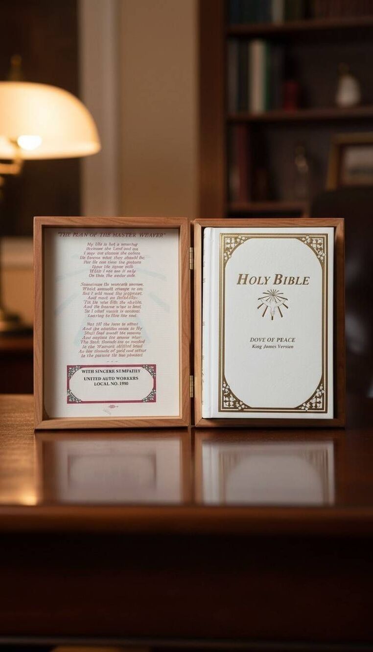 Holy Bible in presentation box